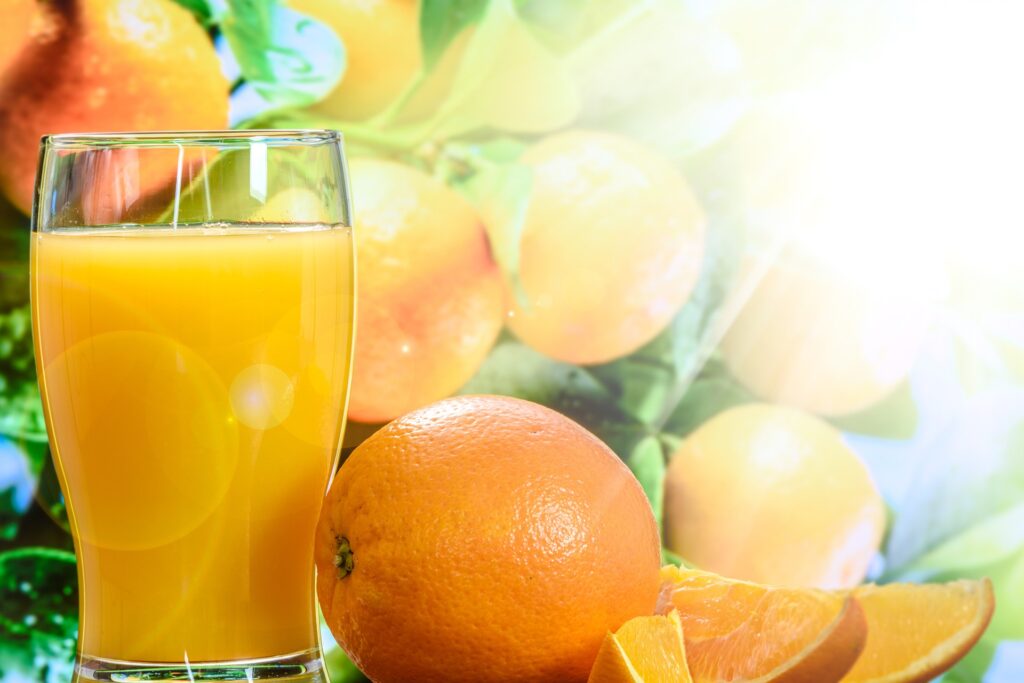 Process of Making Orange Juice