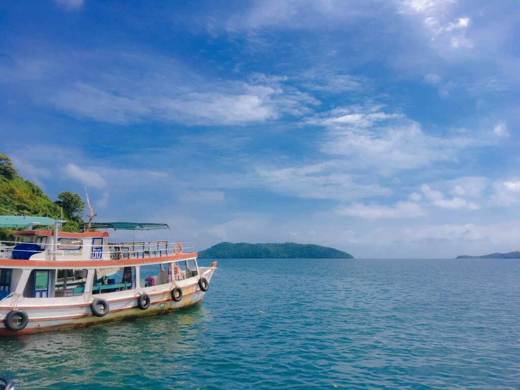 Sea and a boat