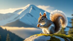 A squirrel and a mountain - fable by ralph waldo emerson