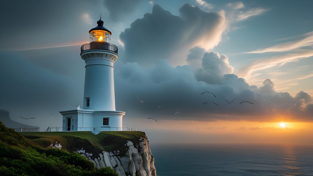 A Lighthouse - Our Runaway Kite by Lucy Maud Montgomery