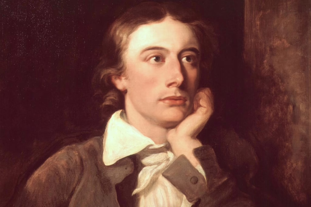 Portrait of John Keats by William Hilton